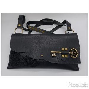 Boho Leather Crossbody